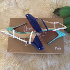 Christian Louboutin Miss Ronde 100 Patent, 36